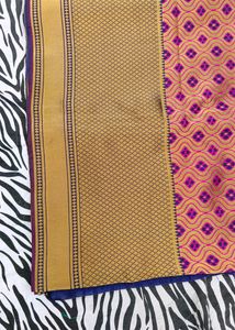 multi colour Banarasi  Silk pattu saree