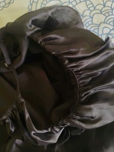 Black Off-Shoulder Party Dress
