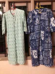 Set of 2 Printed Kurtas
