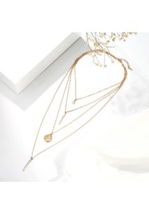 Layered Star Pendant Necklace