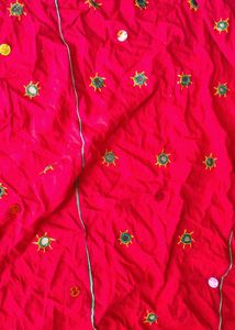 chaniya choli material