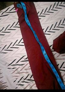 Boutique stitched Maroon silk suit in 36 bust