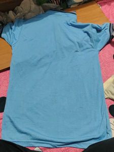 Blue Striped "Couture" T-Shirt