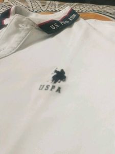Men's US Polo Assn. White Pol