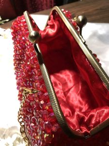 Frame Beaded Handbag
