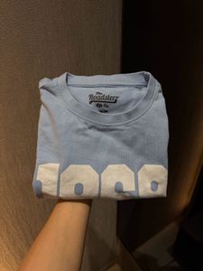 Light Blue Graphic T-Shirt