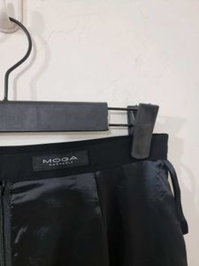High Waist Black Skirt