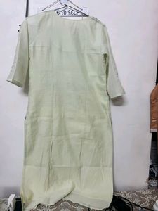 Indie Picks Chanderi Silk Straight Kurta