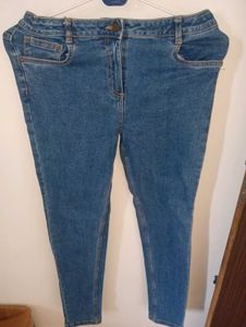 Blue Denim skinny Jeans for women size -28