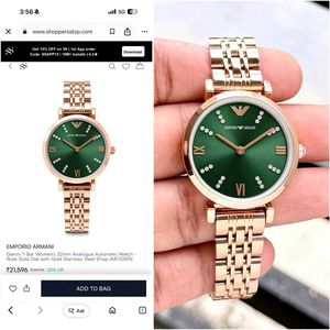 Emporio Armani Rose Gold Watch