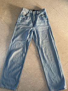 Light Wash Wide Leg Jeans