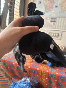 Halloween Good luck bunny wreath and bat