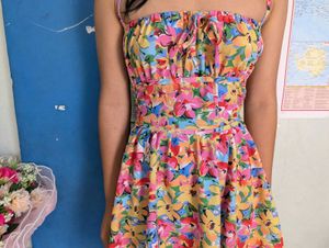summer floral dress