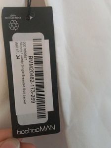 Elegant off white Blazer tuxedo