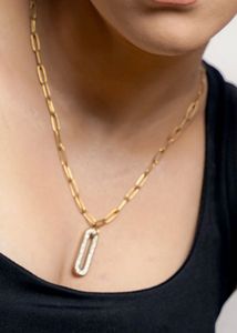 18K Gold Plated Link Necklace