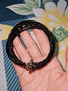 Black And Gold Bracelet
