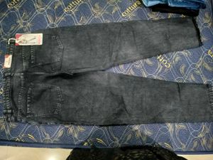 Stylish Ripped Black Jeans