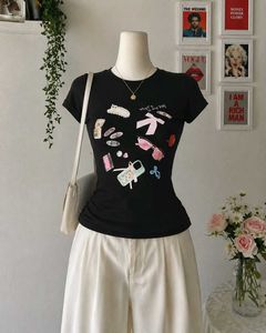 Cute Graphic Print T-Shirt