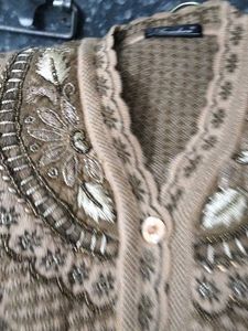 Embroidered Cardigan