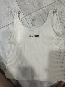 Ribbed 'Favourite' Tank Top