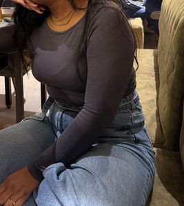 Solid Color Long Sleeve Top