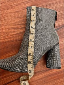 Block High Heel Party Boots