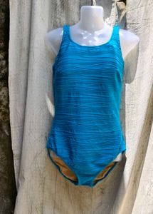 Blue One Piece Swimsuit