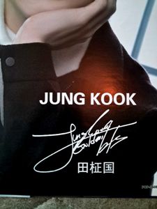 JUNGKOOK WALL POSTER