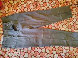 Men's Grey Straight Leg Pants - No1