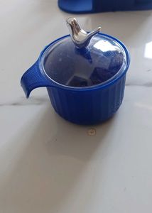 Blue Masala Dabba Spice Box Set
