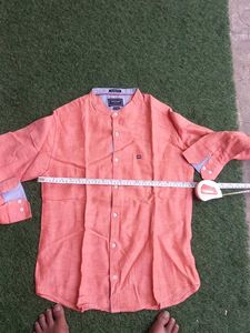 Men's Coral Casual Shirt