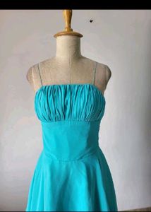 Stunning Teal Strapless Dress