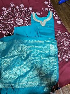 Teal Kurta Set &amp; Dupatta