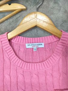 US Polo Cable Knit tshirt