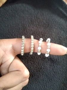 Stone Ring Type With Handmade Earing