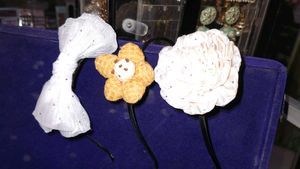combo of 3 diffrent Cute Flower and Bow Headbands