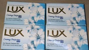 Lux International Soap Bars- 4 Quantity