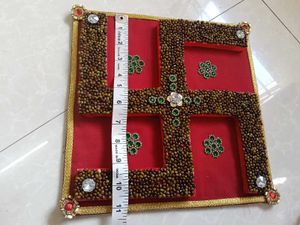Decorative shagun swastik( moong sathiya) for wedd