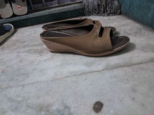 Stylish Taupe Open-Toe Heels