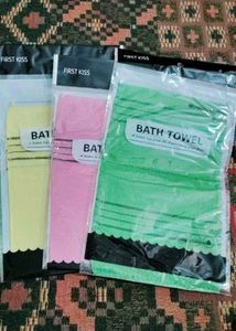 3 Korean exfoliating gloves /mitt