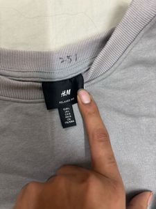 H&amp;M Grey Crewneck Sweatshirt