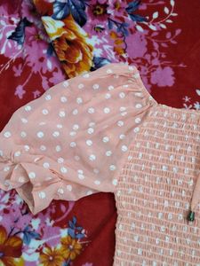 Cute Polka Dot Top
