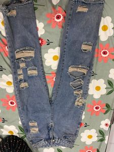 Ripped Denim Jean