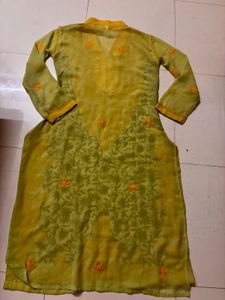 Heavy Chikankari Embroidered Kurta