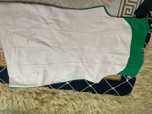 Green Embroidered Sleeveless Dress