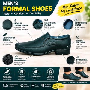 Men's Formal black Loafers