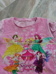 Girls Pink Princess Dress