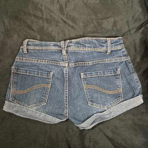 low waist Denim Shorts y2k