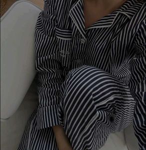 Striped Pajama Set