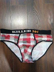 Killer Men's Plaid Briefs